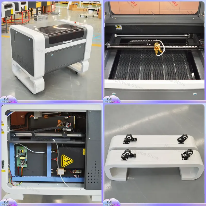Co2 Laser Engraver 80W 6040 - Nuova Macchina per Incisione Laser CO2