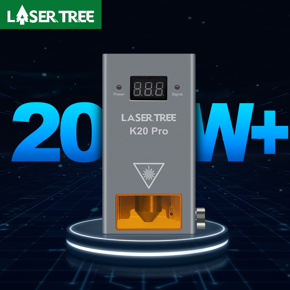 Laser Engraver 20W Diode - LASER TREE K20 Testa laser a