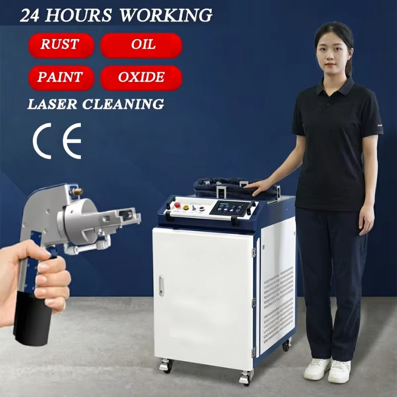 Fiber Laser Cleaning Machine 1000W - Nuova Macchina Laser Portatile per Rimozione