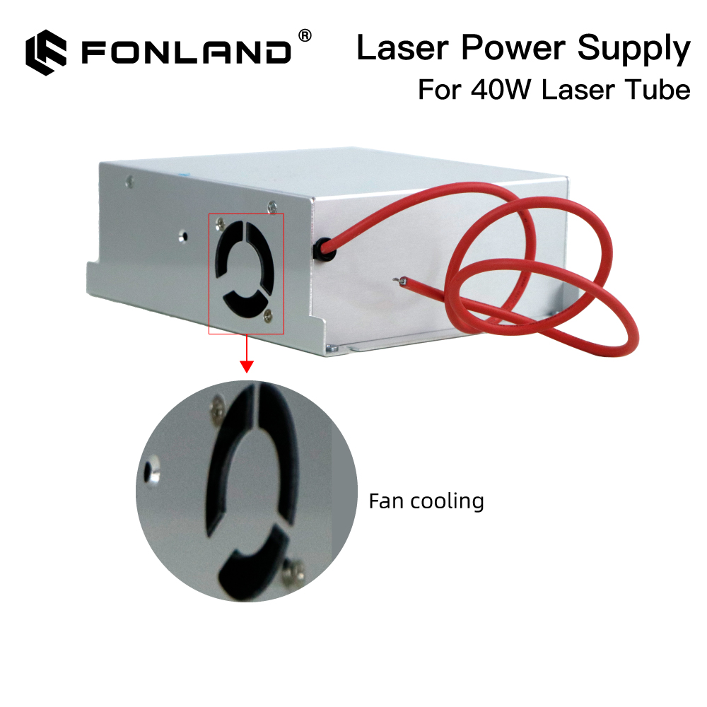 Laser Engraver 40W Co2 - Alimentatore laser CO2 FONLAND MYJG-40W AC110/220V