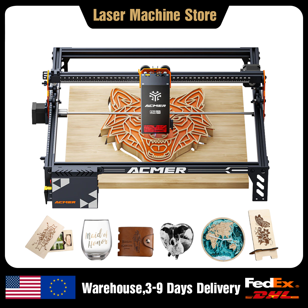 Laser Engraver 20W Diode - Incisore e Tagliatrice Laser P1 S