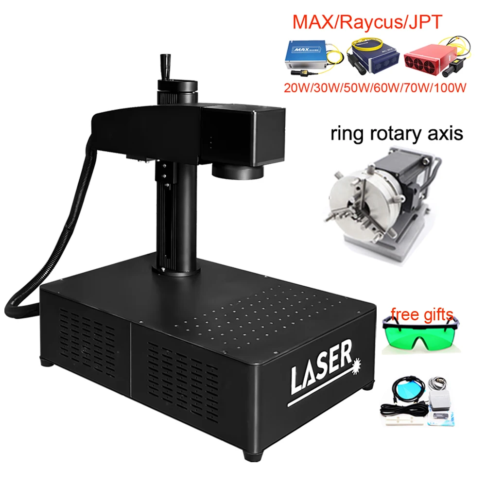 Fiber Laser Engraver 30W Raycus - Macchina per incidere di marcatura di