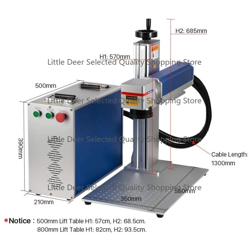 Jpt Fiber Laser 50W - Macchina per Marcatura Laser a Fibra