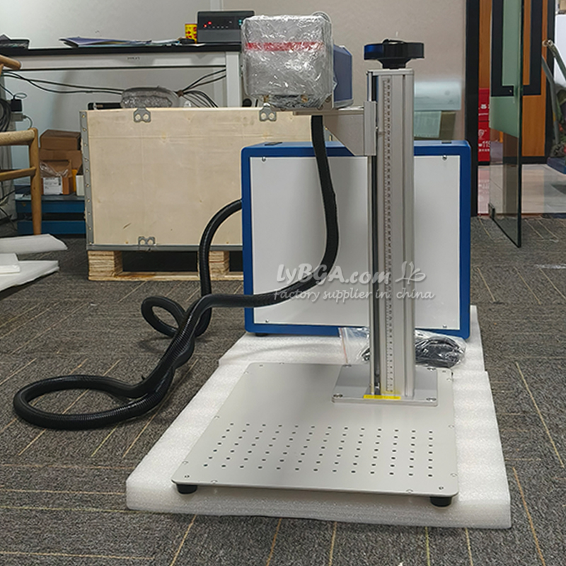Laser Marking Machine Rotary Axis - Macchina per marcatura di metalli con