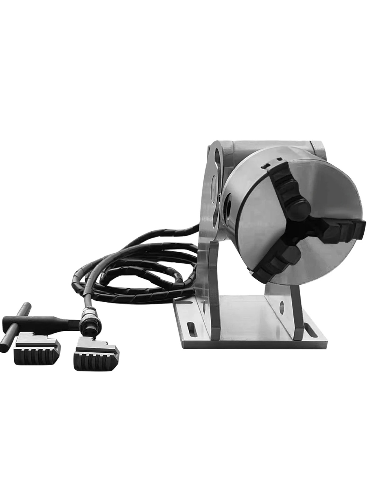 Laser Marking Machine Rotary Axis - 360 ° Asse Rotante per Incisione