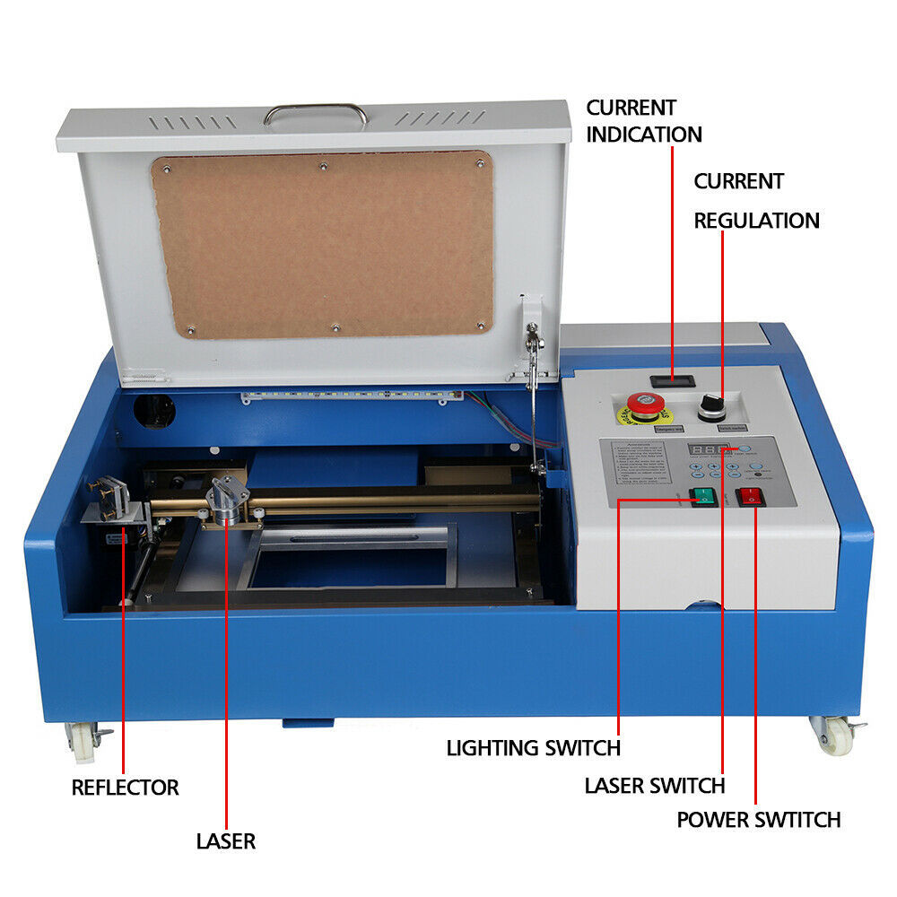 Incisore laser K40 per legno,  - Laser Engraver 40W Co2 recensione e prezzo