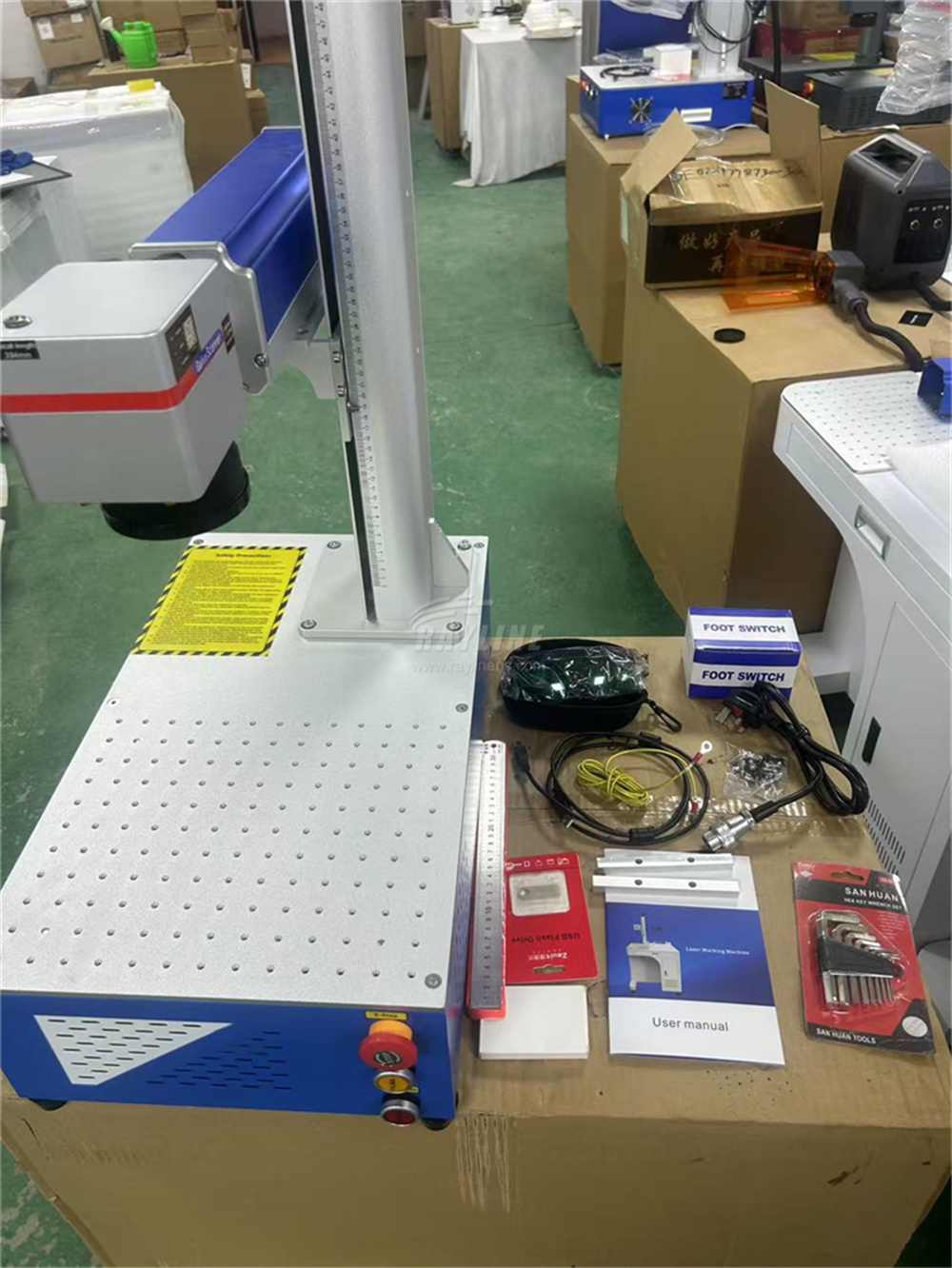 Macchina per marcatura laser a - Fiber Laser Marking Machine 100W recensione e prezzo