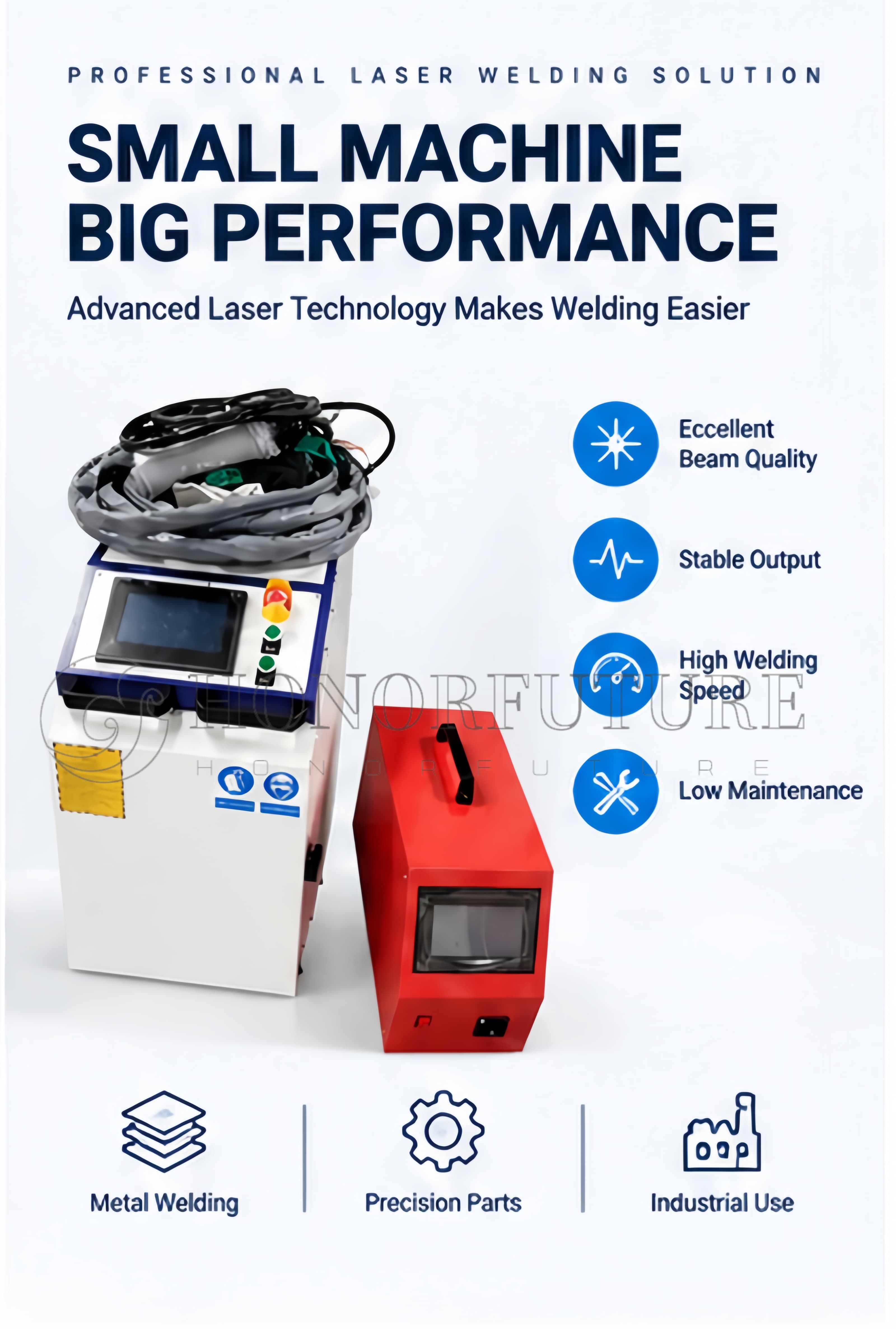 Macchina laser a fibra portati - Fiber Laser Cleaning Machine 1000W recensione e prezzo