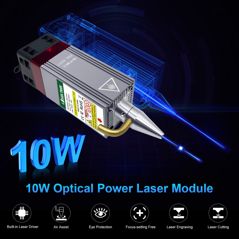 Kit modulo laser a diodi blu d - Laser Engraver 20W Diode recensione e prezzo