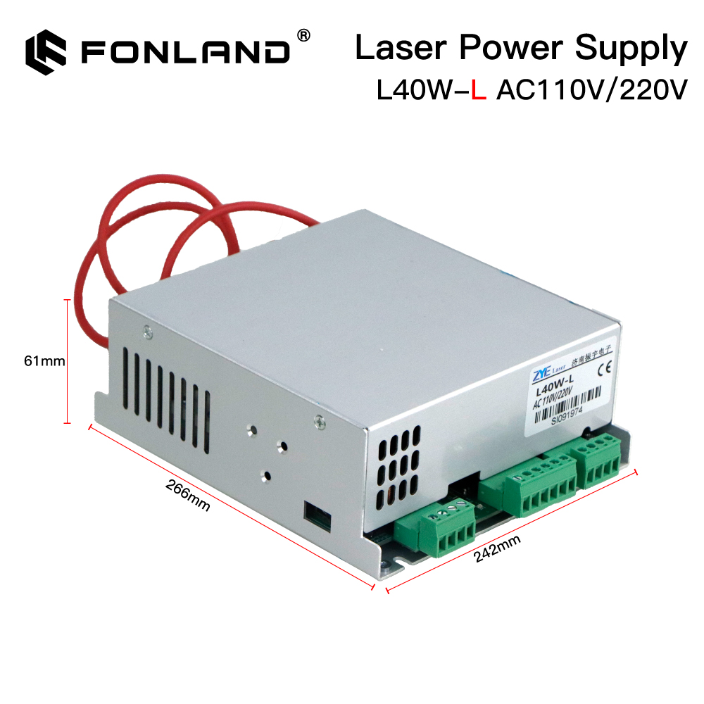 Alimentatore laser CO2 FONLAND - Laser Engraver 40W Co2 recensione e prezzo