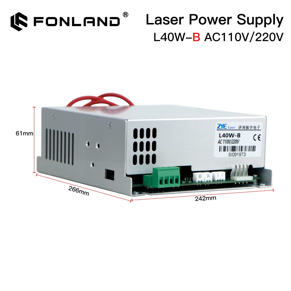 Alimentatore laser CO2 FONLAND - Laser Engraver 40W Co2 recensione e prezzo