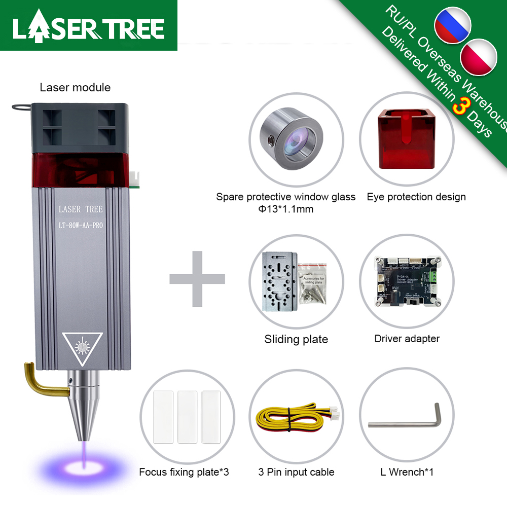 LASER TREE 20W 10W 5W Testa la - Laser Engraver 20W Diode recensione e prezzo