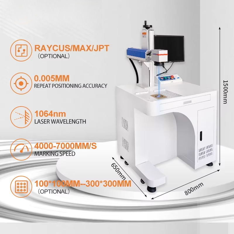 Marcatrice laser a fibra JUNFE - Fiber Laser Marking Machine 20W recensione e prezzo