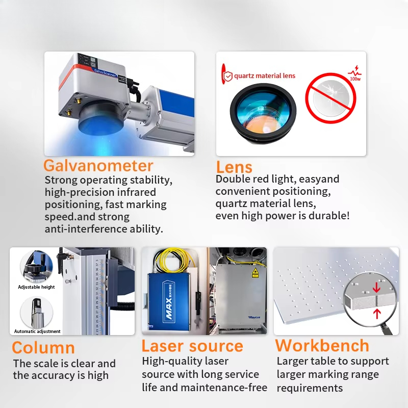 Marcatrice laser a fibra JUNFE - Fiber Laser Marking Machine 20W recensione e prezzo