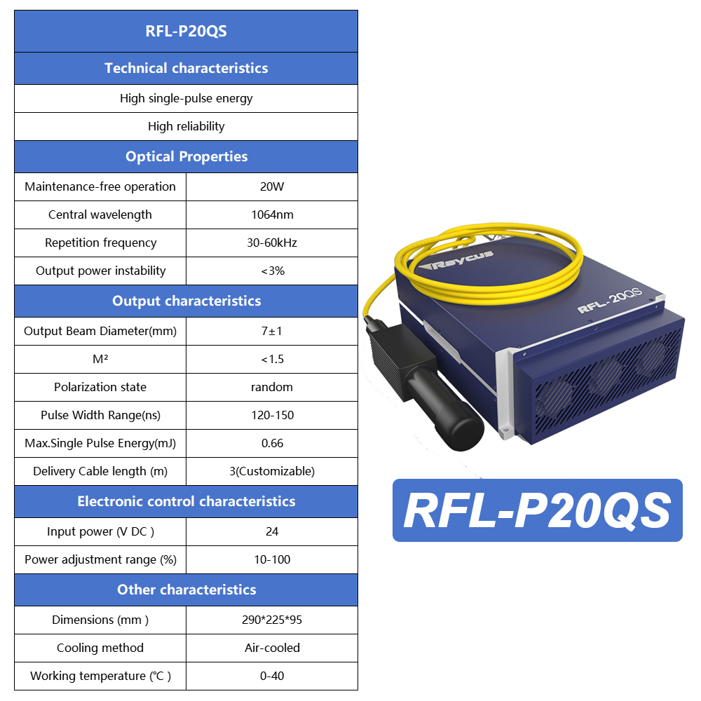 Sorgente Laser Originale Raycu - Fiber Laser Marking Machine 20W recensione e prezzo