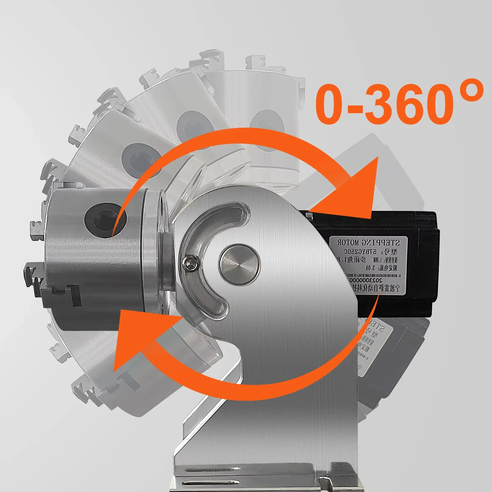 360 °   Asse rotante per incis - Laser Marking Machine Rotary Axis recensione e prezzo