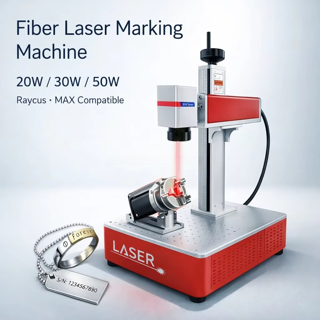 Incisore Laser a Fibra da Tavo - Fiber Laser Marking 30W Jewelry recensione e prezzo