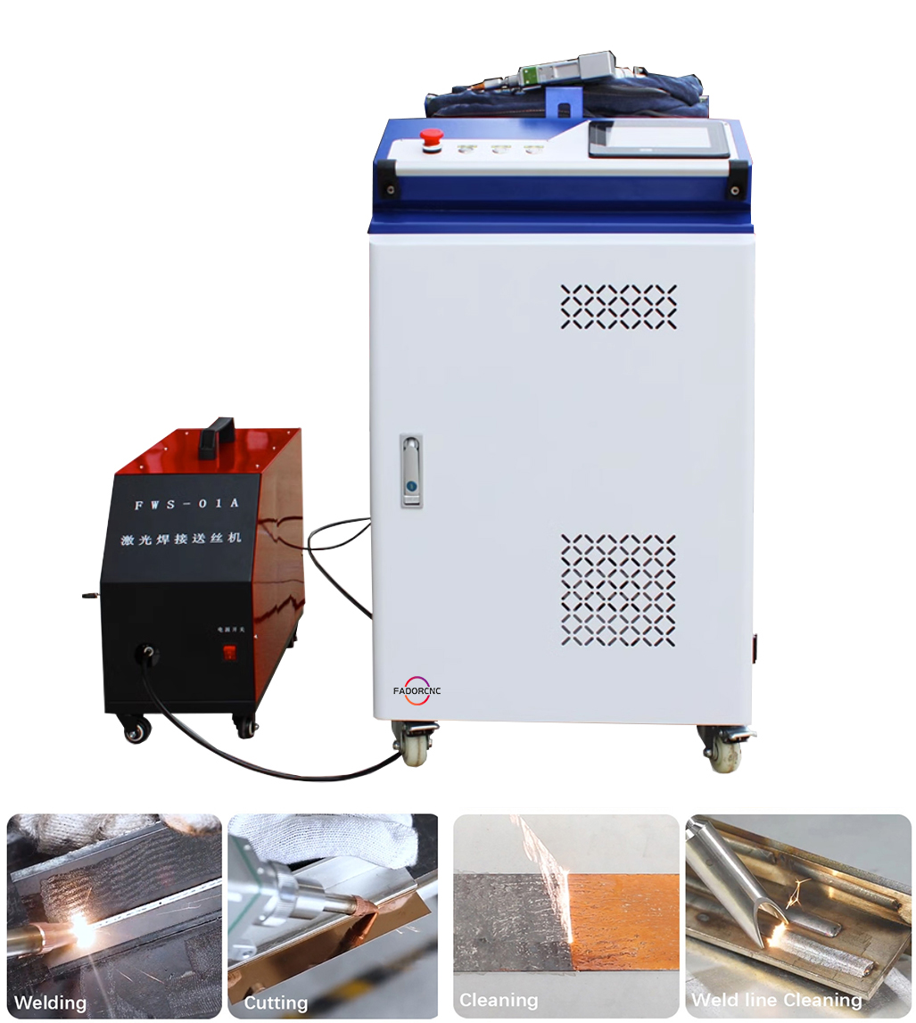 Macchina per Pulizia e Saldatu - Fiber Laser Welding Machine 1500W recensione e prezzo