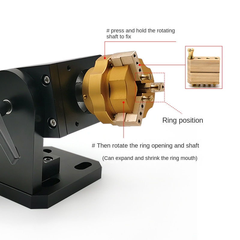 Asse rotante per gioielli con  - Laser Marking Machine Rotary Axis recensione e prezzo