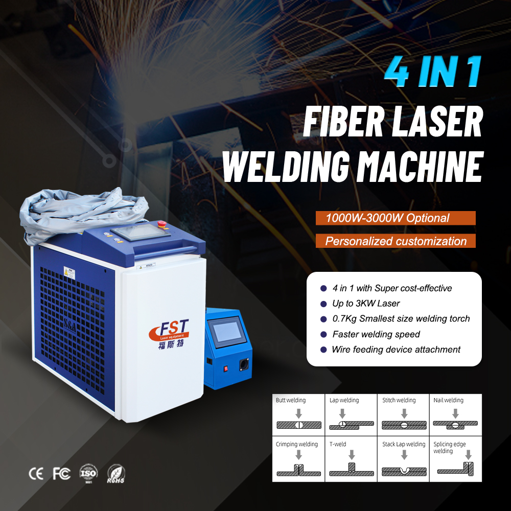 Macchina Laser a Fibra Portati - Laser Welding Machine 3 In 1 2000W recensione e prezzo